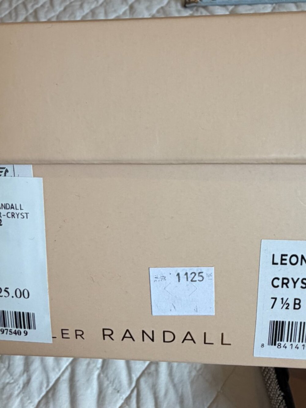 Loeffler Randall Leonie Crystal Ballet Flat 7.5 - Picture 8 of 9
